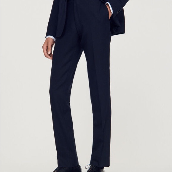 Wool Suit Trousers - New Condition (Unworn, Ironed) - Picture 4 of 10